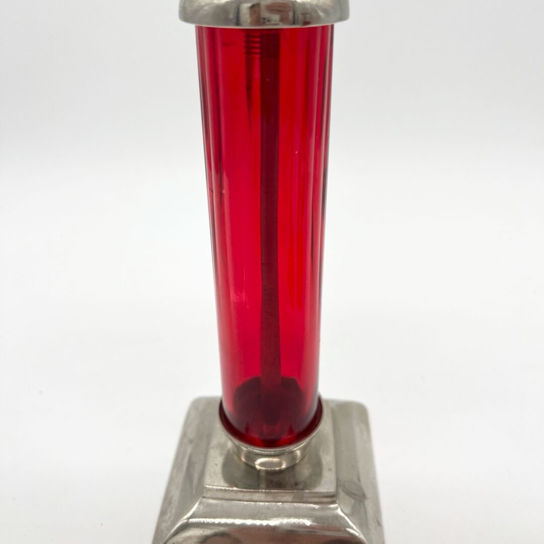 PAIRE DE BOUGEOIRS ROUGES POST BAUHAUS, 1930-50 – Image 7