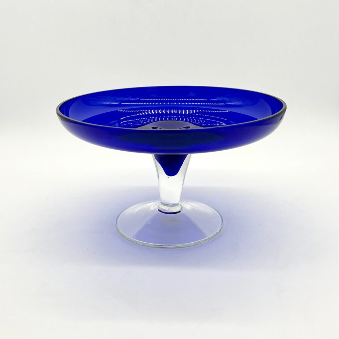 GRANDE COUPE A FRUITS BLEU, MURANO, 1970