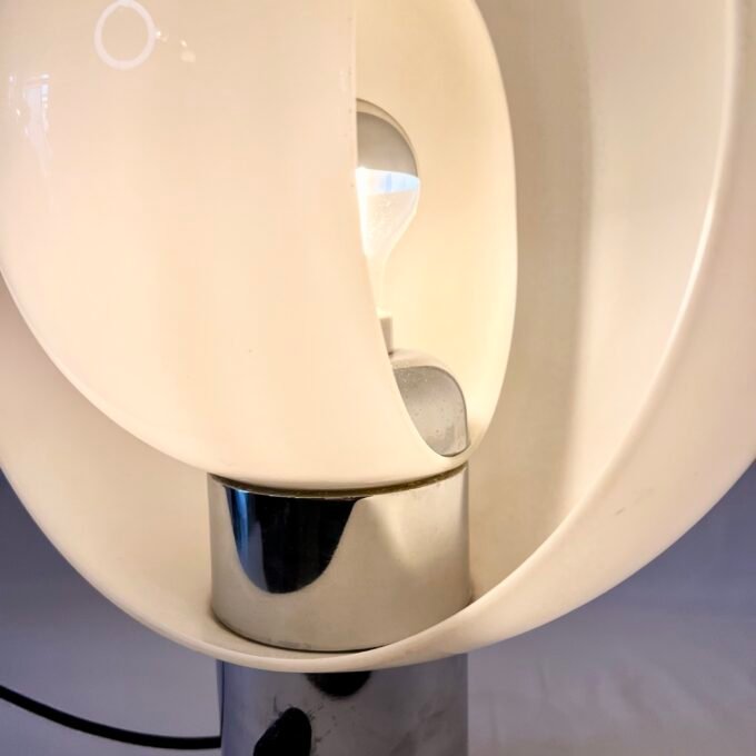 GRANDE LAMPE "MOON" PAR ANDRÉ RICARD POUR METALARTE, 1960s. SPAIN – Image 8