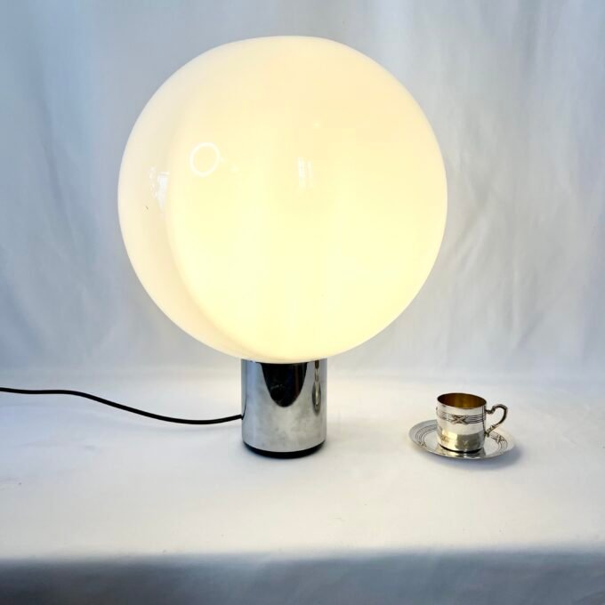 GRANDE LAMPE "MOON" PAR ANDRÉ RICARD POUR METALARTE, 1960s. SPAIN – Image 9