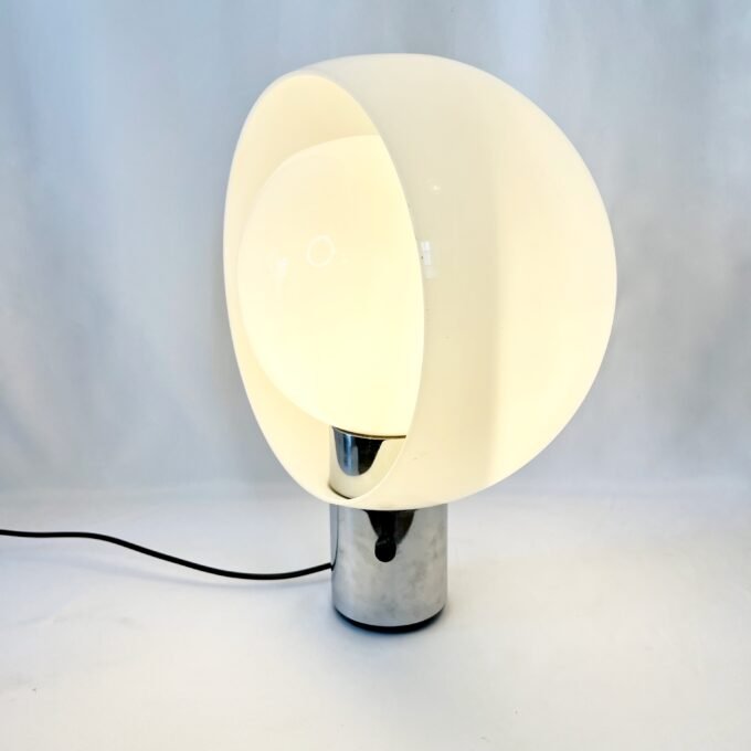 GRANDE LAMPE "MOON" PAR ANDRÉ RICARD POUR METALARTE, 1960s. SPAIN