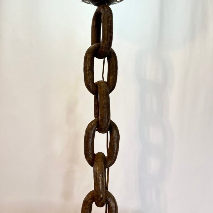 LAMPADAIRE BRUTALISTE "PIECE UNIQUE", 1950s – Image 14