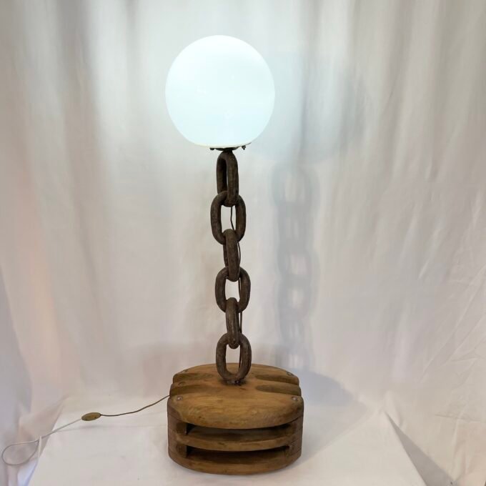 LAMPADAIRE BRUTALISTE "PIECE UNIQUE", 1950s – Image 8