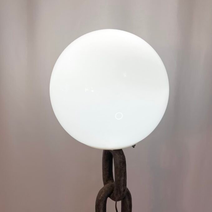 LAMPADAIRE BRUTALISTE "PIECE UNIQUE", 1950s – Image 6