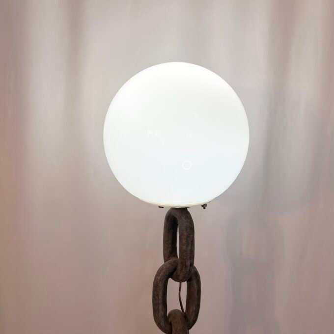 LAMPADAIRE BRUTALISTE "PIECE UNIQUE", 1950s – Image 5