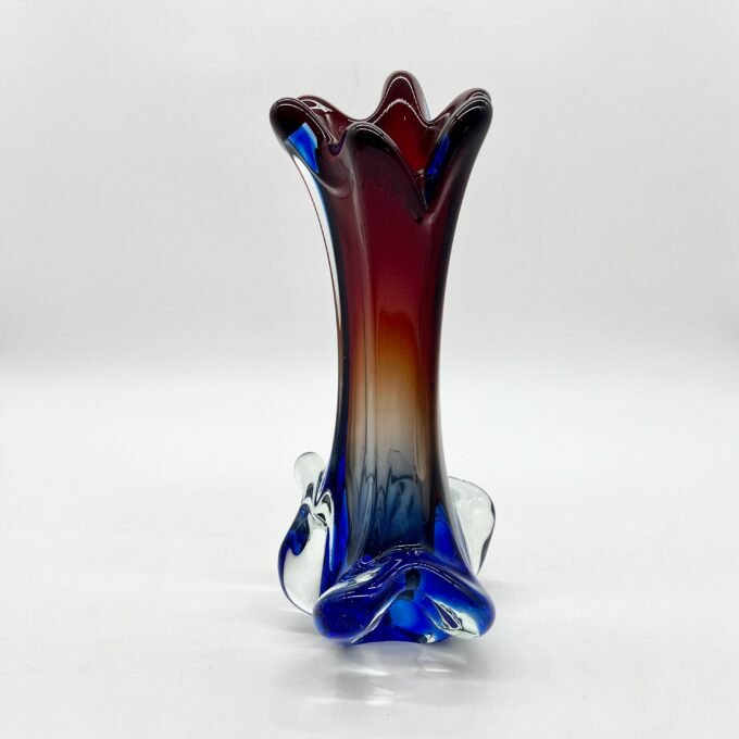 GRAND VASE MURAN0 ROUGE/BLEU, 1960 – Image 6