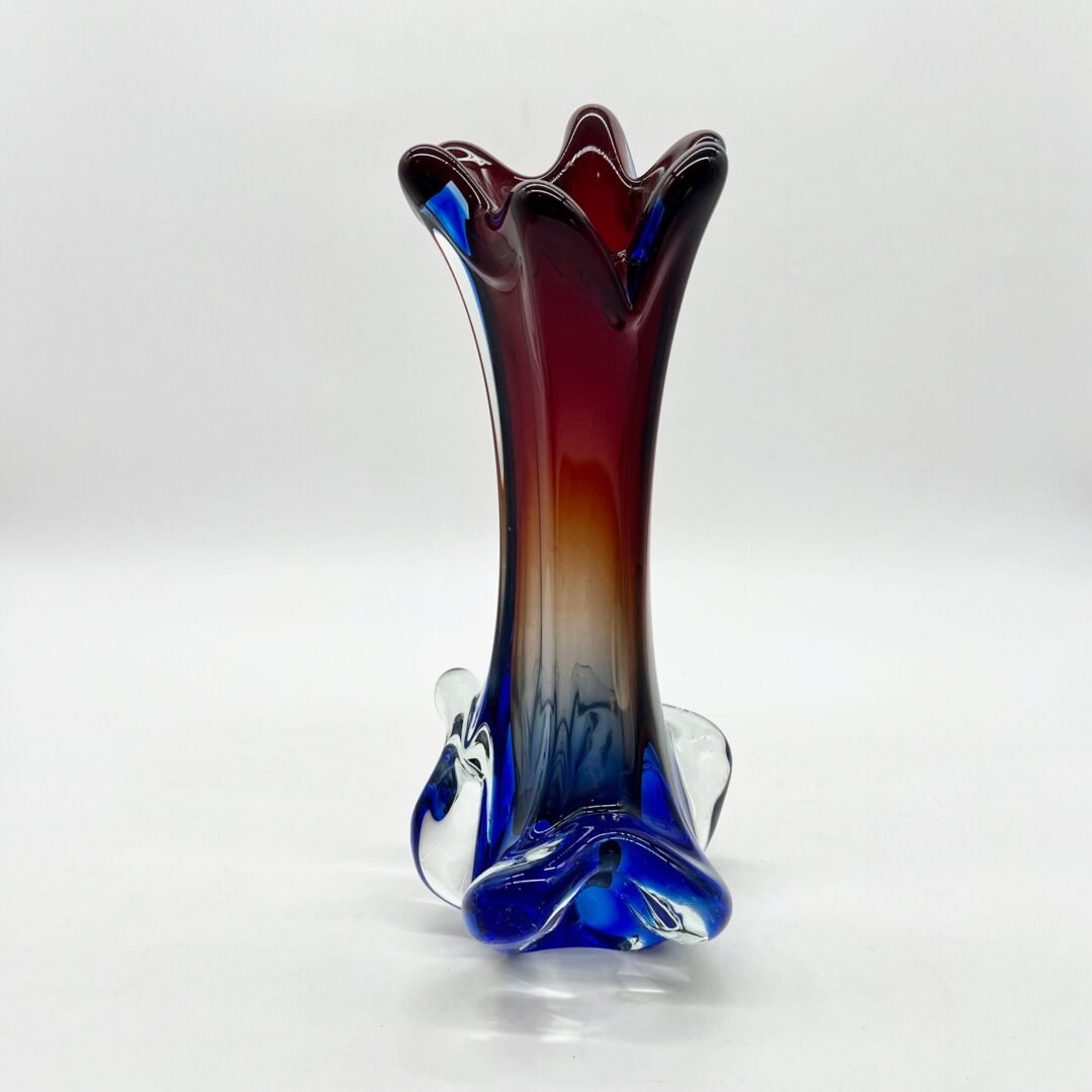 GRAND VASE MURAN0 ROUGE/BLEU, 1960 – Image 5