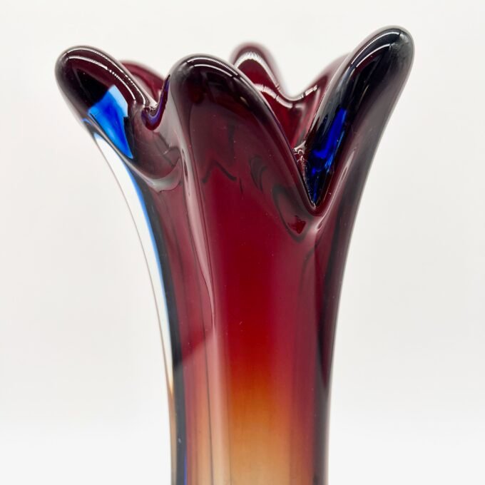 GRAND VASE MURAN0 ROUGE/BLEU, 1960 – Image 9