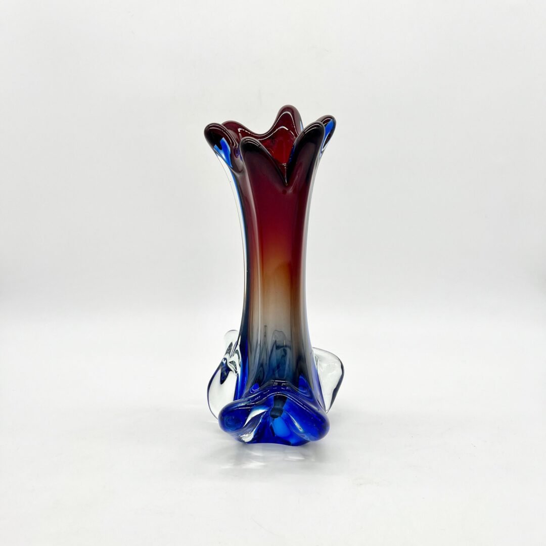 GRAND VASE MURAN0 ROUGE/BLEU, 1960 – Image 3