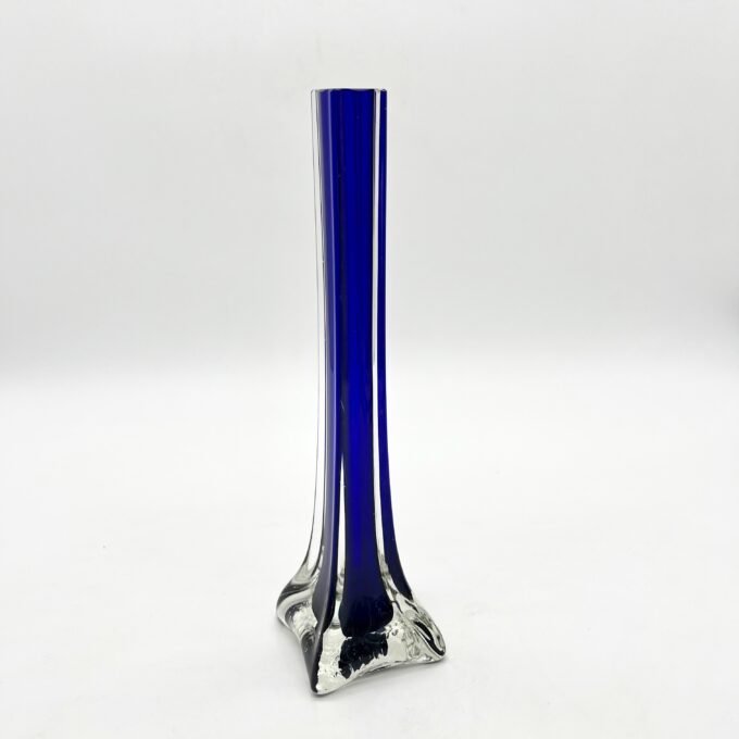 SOLIFLORE BLEU COBLAT, MURANO, 1960-70 – Image 5