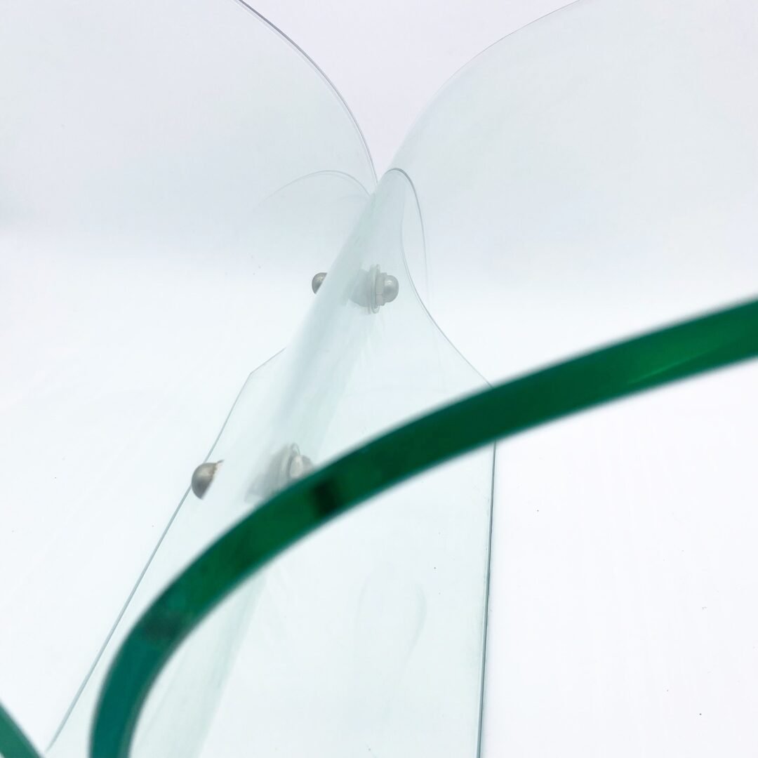 PORTE-REVUES XXL / VERRE TREMPÉ, 1980s, ITALY – Image 7