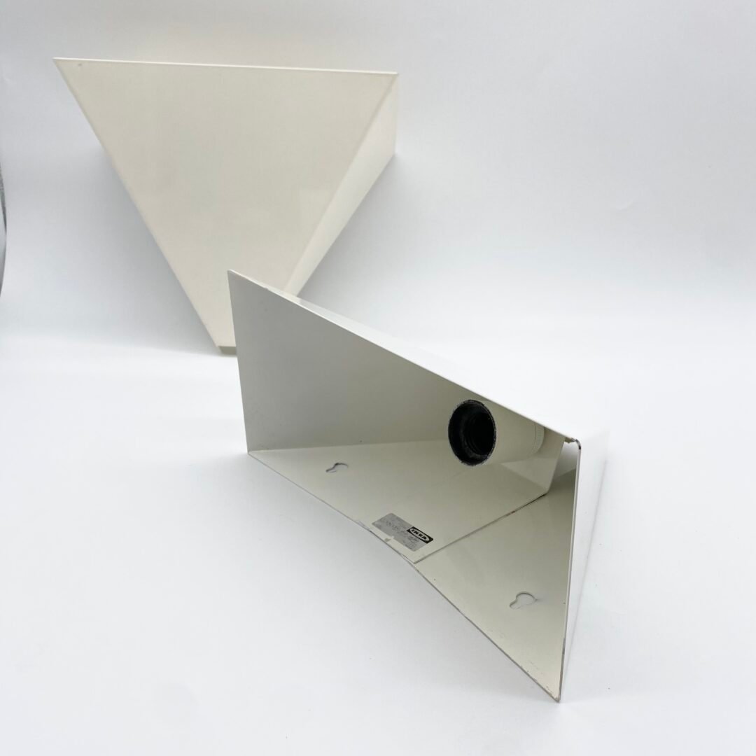 PAIRE D’APPLIQUES IKEA "V607" -  1980s – Image 9