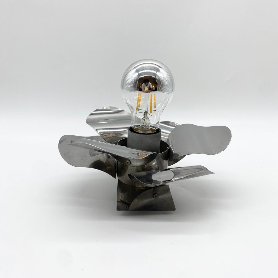 APPLIQUE "FLOWER" – SPACE AGE, 1970s – Image 4