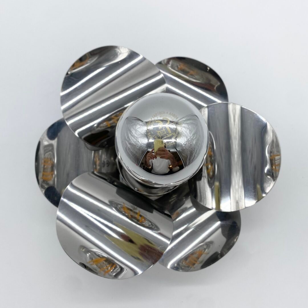 APPLIQUE "FLOWER" – SPACE AGE, 1970s – Image 5