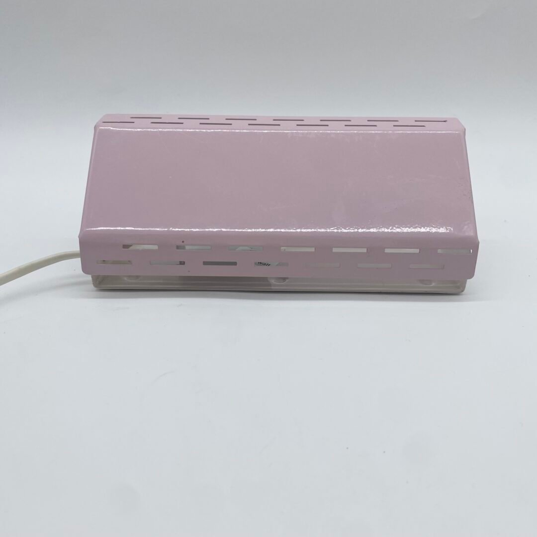 APPLIQUE "W.L.P" – LAQUÉE ROSE LAVANDE, 1970s