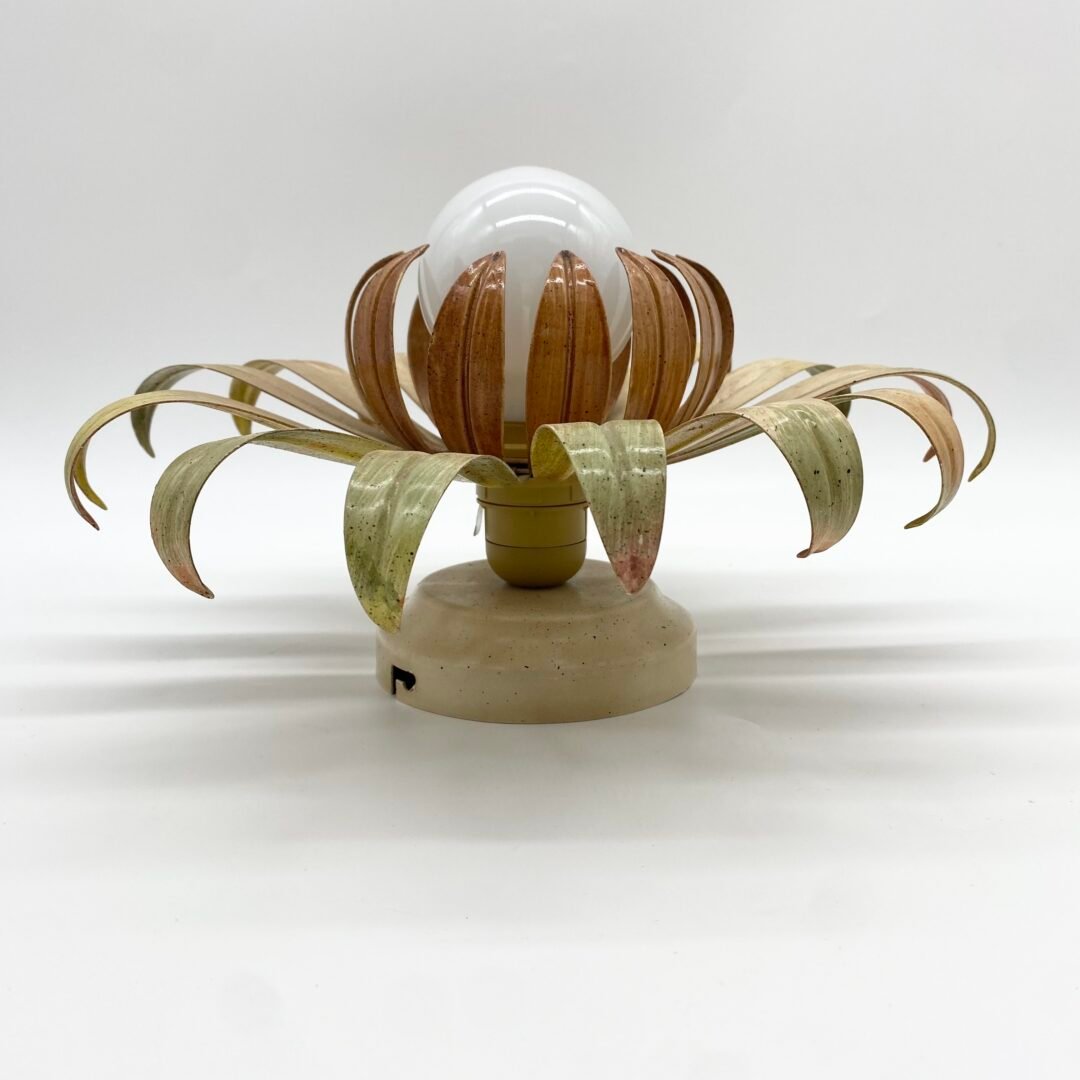 APPLIQUE MURALE "FLEUR" FER FORGÉ  — 1960s – Image 4