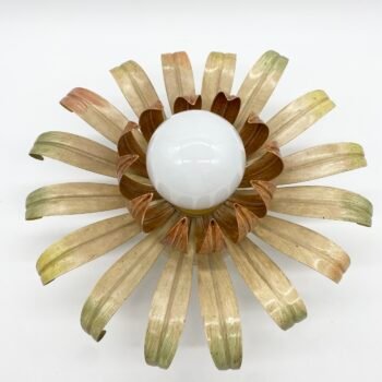 APPLIQUE MURALE "FLEUR" FER FORGÉ  — 1960s