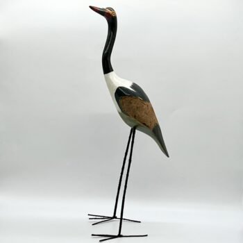 GRANDE SCULPTURE "CIGOGNE"  —  1970-80s