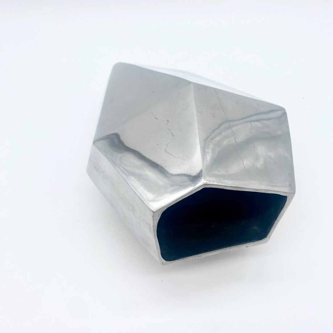 VASE "ICEBREG" / FONTE D'ALUMINIUM, ISLANDE, 1980s – Image 15