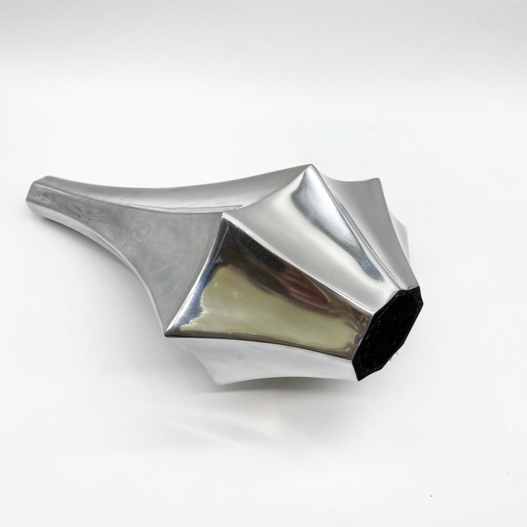 VASE "OVNI" / FONTE D’ALUMINIUM – 1970s  – Image 13