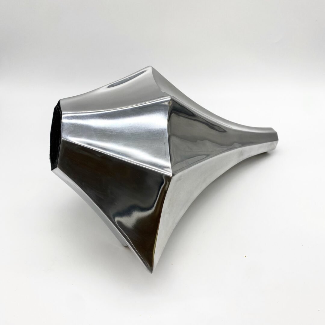 VASE "OVNI" / FONTE D’ALUMINIUM – 1970s  – Image 15