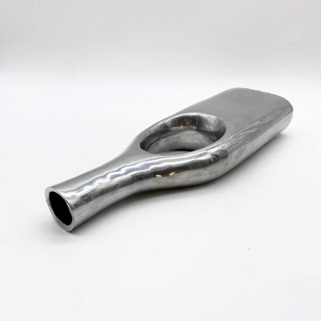 VASE MODERNISTE / FONTE D’ALUMINIUM – 1970s – Image 10