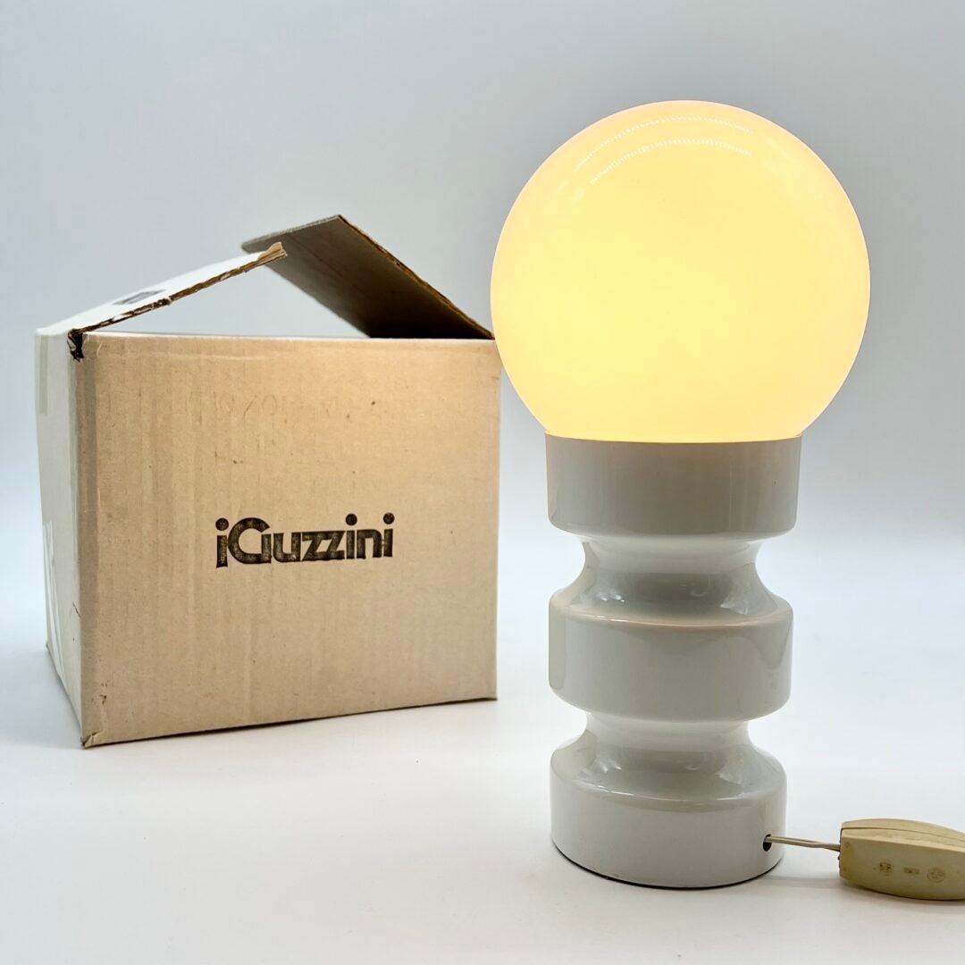 LAMPE DE TABLE SPACE AGE "GUZZINI" – 1960s