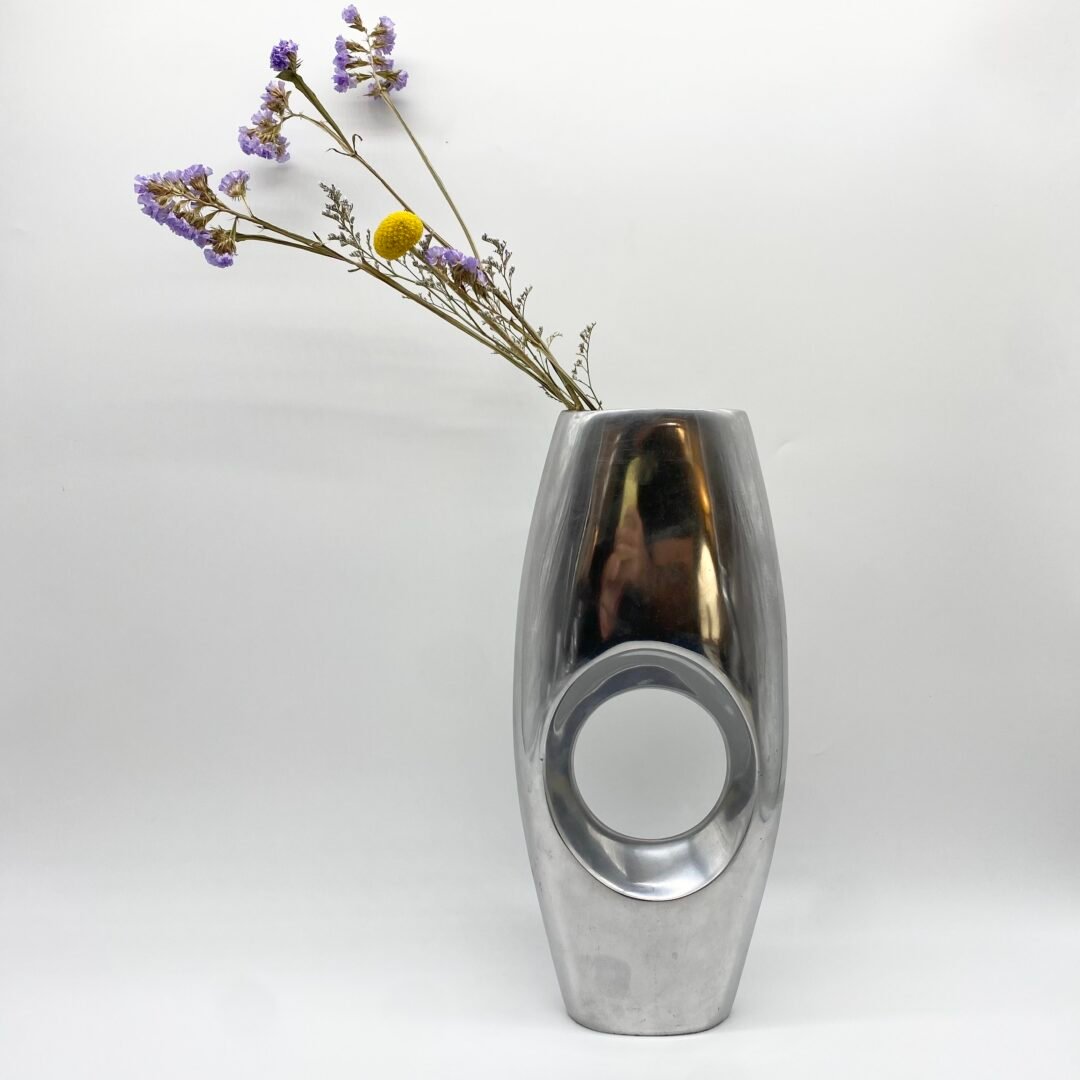 VASE "OVNI II" / FONTE D’ALUMINIUM – 1970s – Image 12
