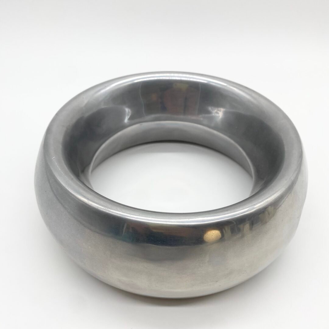 VASE "WHEEL" / FONTE D’ALUMINIUM – 1980s – Image 10
