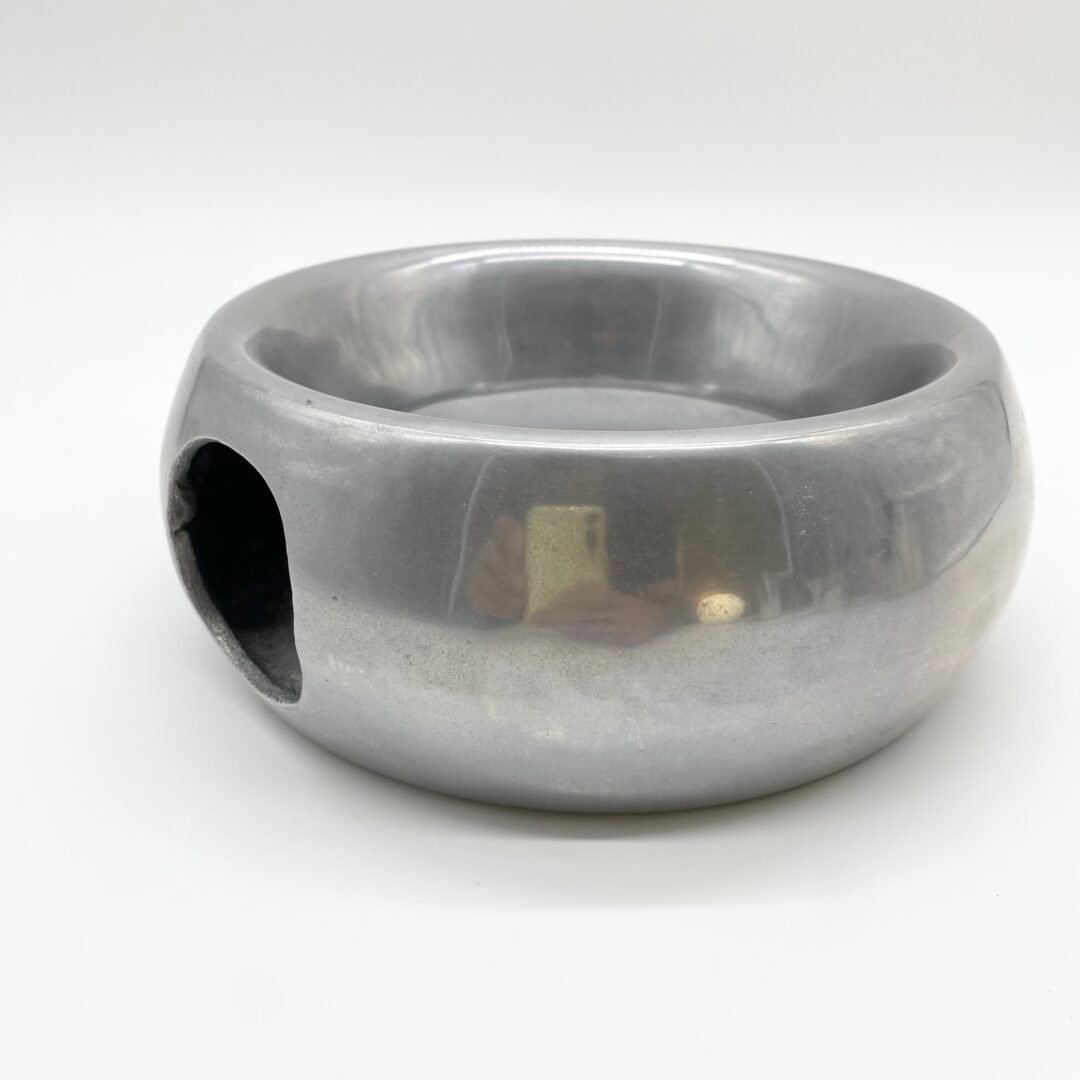 VASE "WHEEL" / FONTE D’ALUMINIUM – 1980s – Image 13