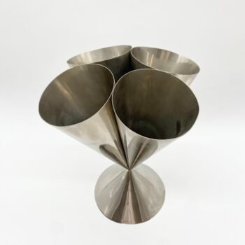 VASE "SPACE AGE" / ALUMINIUM – 1970s
