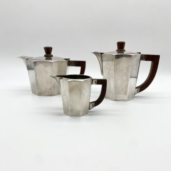 SERVICE À THÉ ET CAFÉ ART DÉCO "MAISON ERCUIS" - 1930s