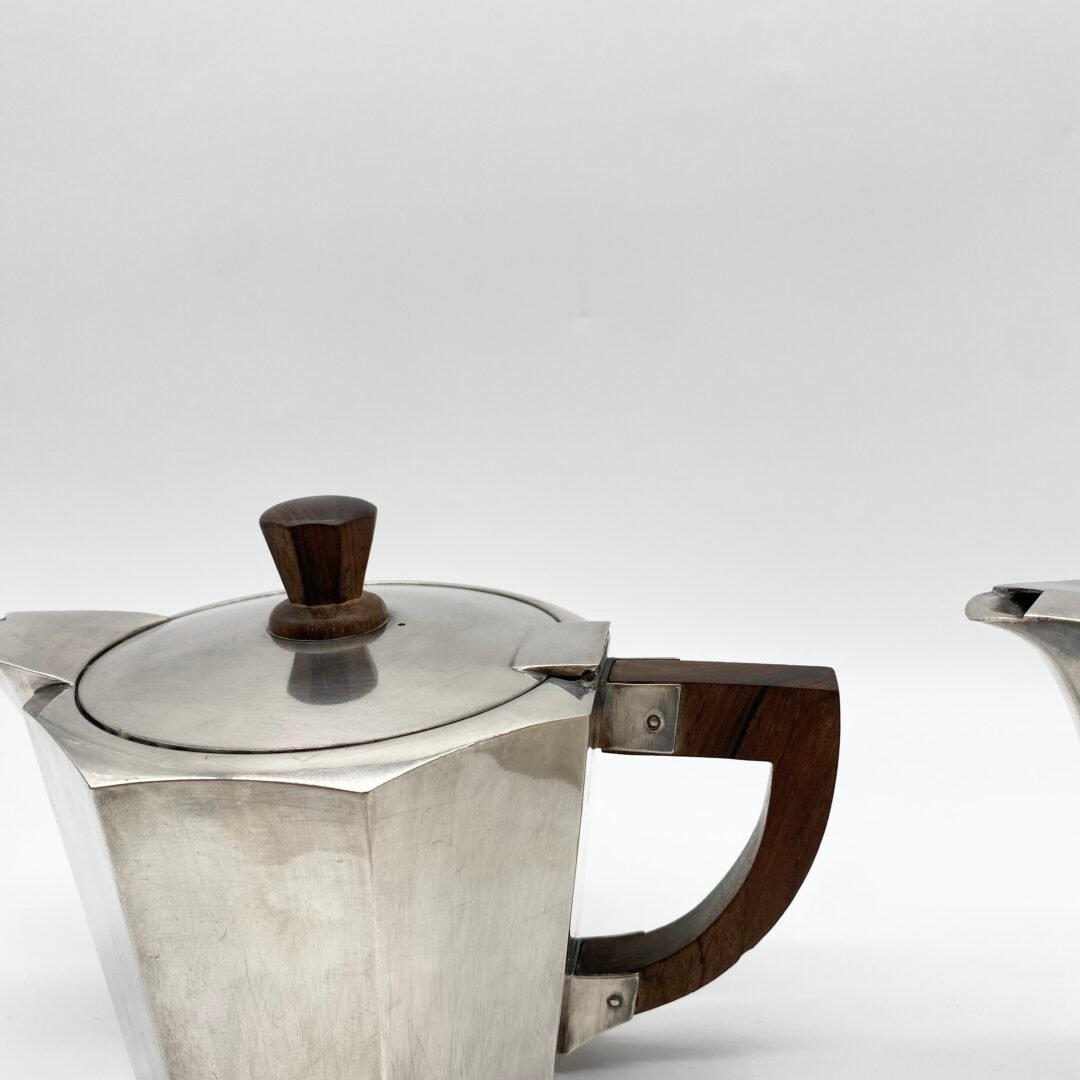 SERVICE À THÉ ET CAFÉ ART DÉCO "MAISON ERCUIS" - 1930s – Image 7
