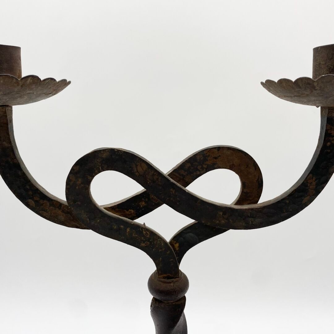 CHANDELIER "ASTRAL/ FER FORGÉ  – TRAVAIL ARTISANAL – Image 6