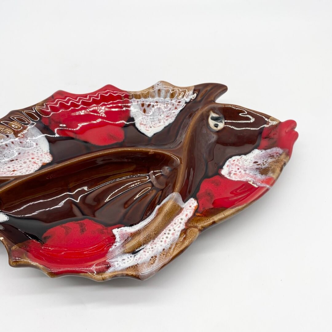 PLAT POISSON / CÉRAMIQUE "VALLAURIS" – 1960s – Image 4