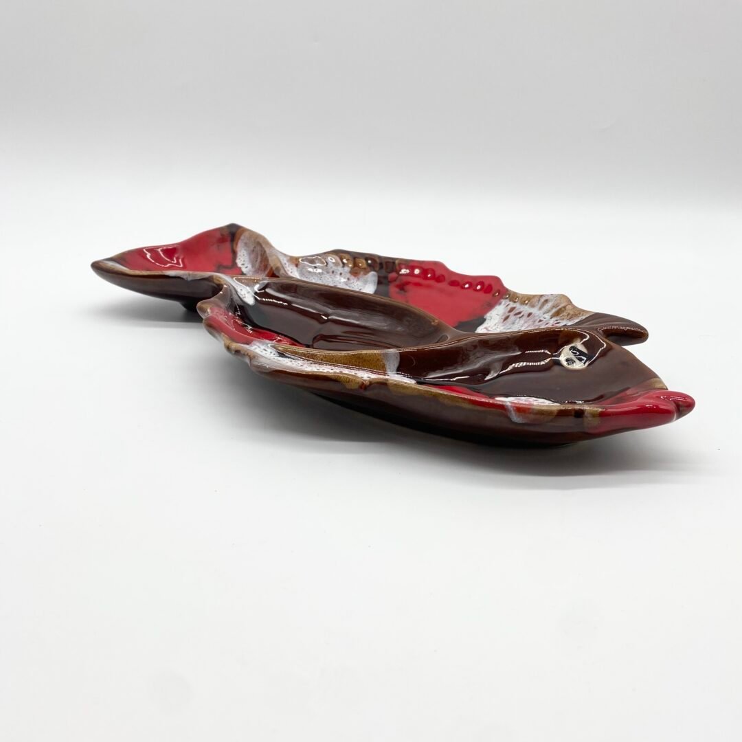 PLAT POISSON / CÉRAMIQUE "VALLAURIS" – 1960s – Image 7