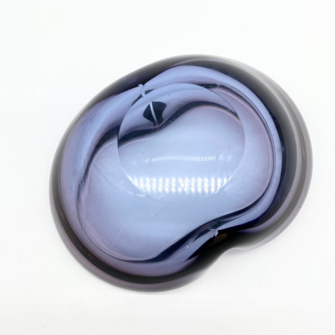 CENDRIER "BLUE VELVET"/  MURANO SOMMERSO – 1960-70s – Image 13