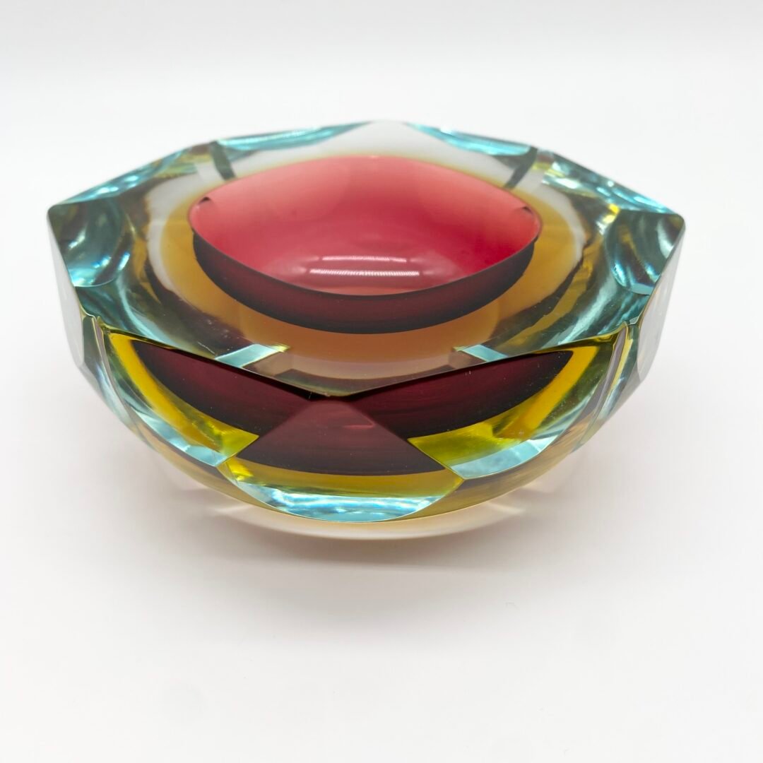 CENDRIER "RAINBOW SOMMERSO" / MURANO, 1960s – Image 7