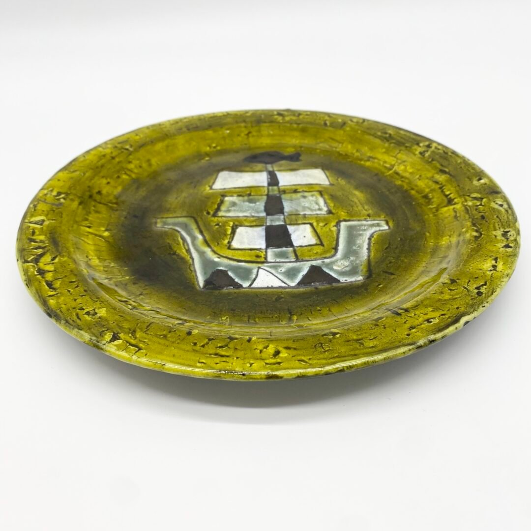 ASSIETTE CÉRAMIQUE "NAVIRE", 1950s – Image 6
