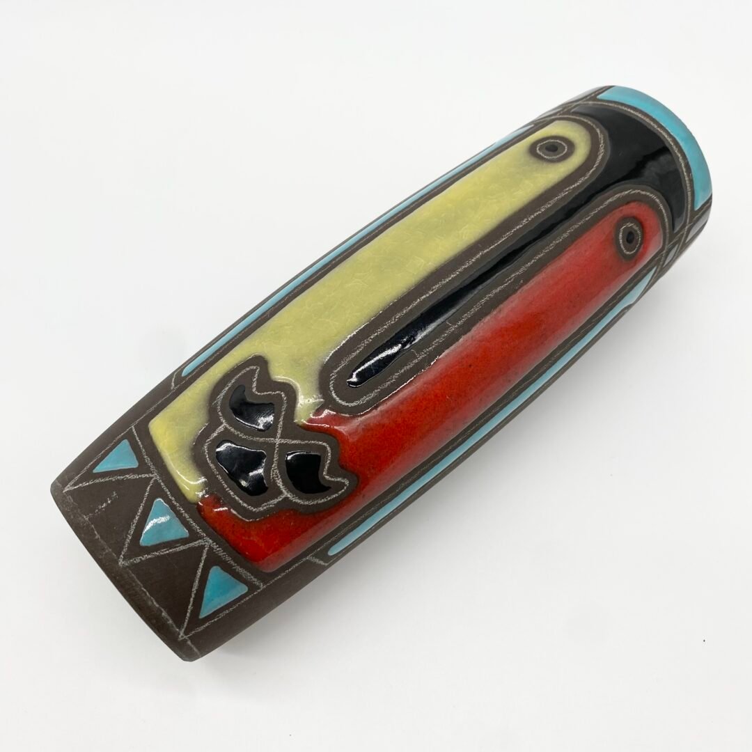 VASE "MASQUE" POLYCHROME – JAAP RAVELLI, 1955 – Image 2