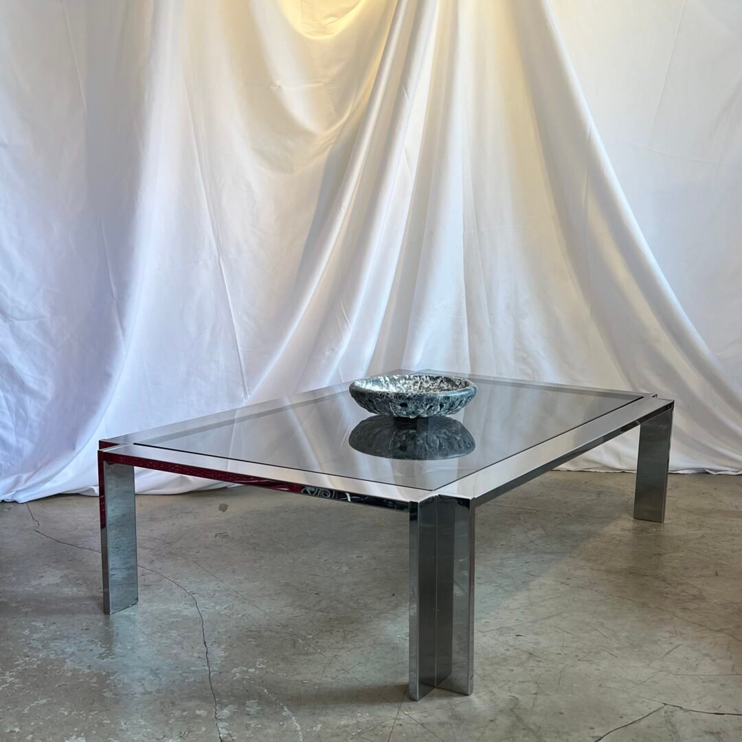 TABLE BASSE "MIROIR", 1970s