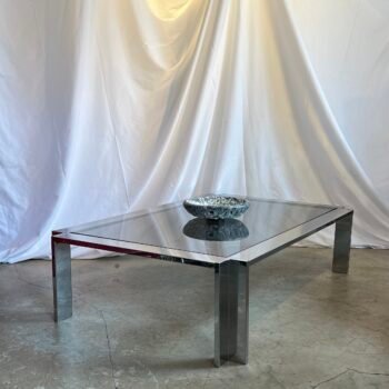 TABLE BASSE "MIROIR", 1970s