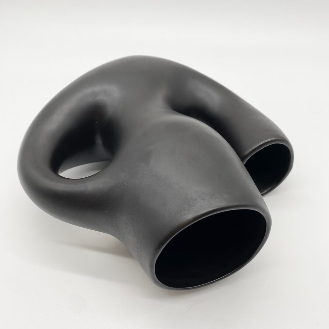 VASE "REVERNAY" CÉRAMIQUE NOIRE, 1950s – Image 15