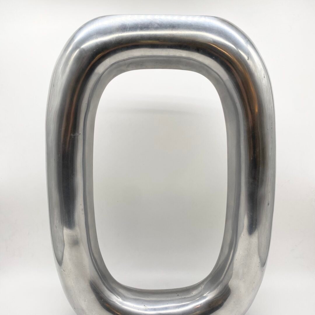 BIG VASE “DONUTS” XXL / FONTE D’ALUMINIUM, 1970s – Image 3