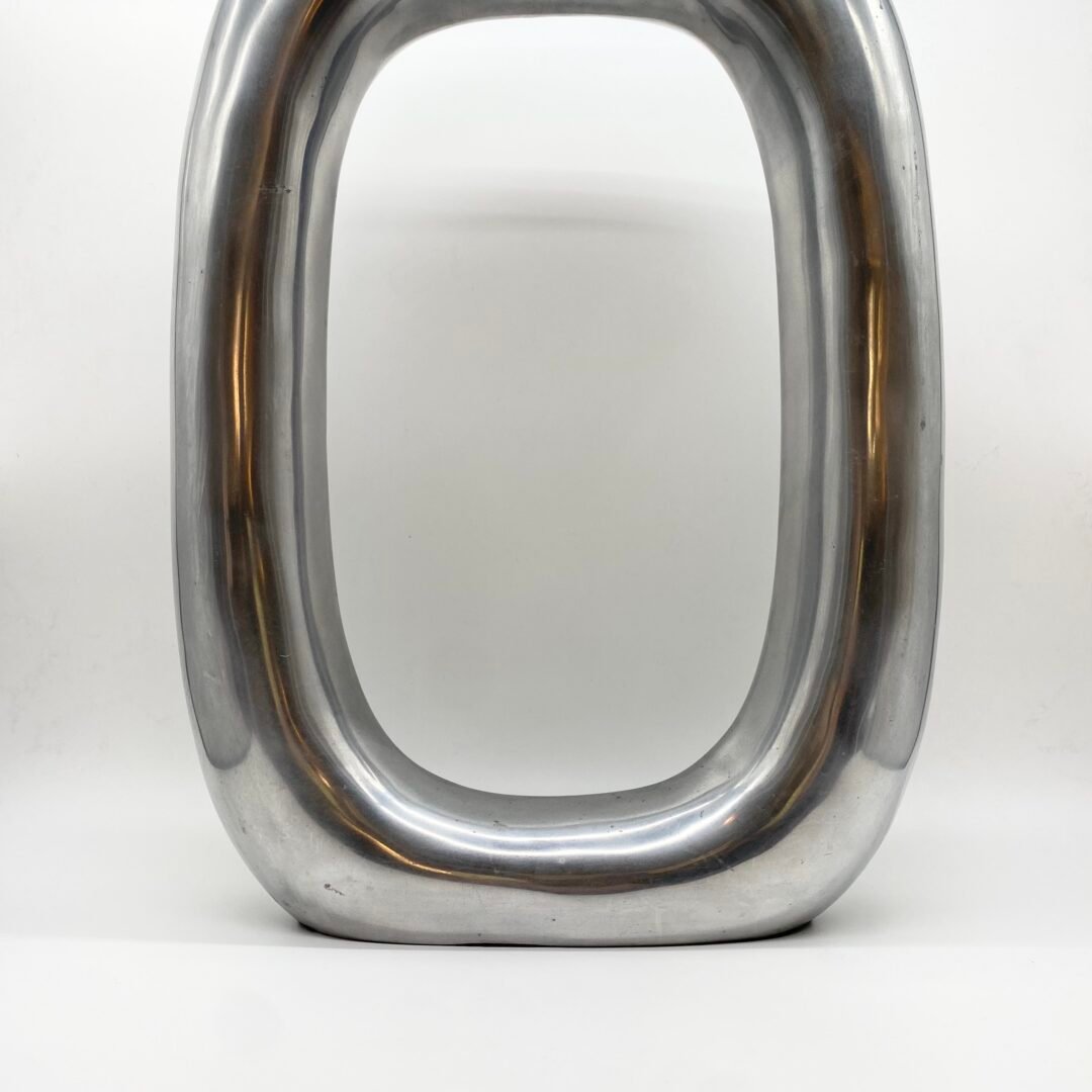 BIG VASE “DONUTS” XXL / FONTE D’ALUMINIUM, 1970s – Image 4