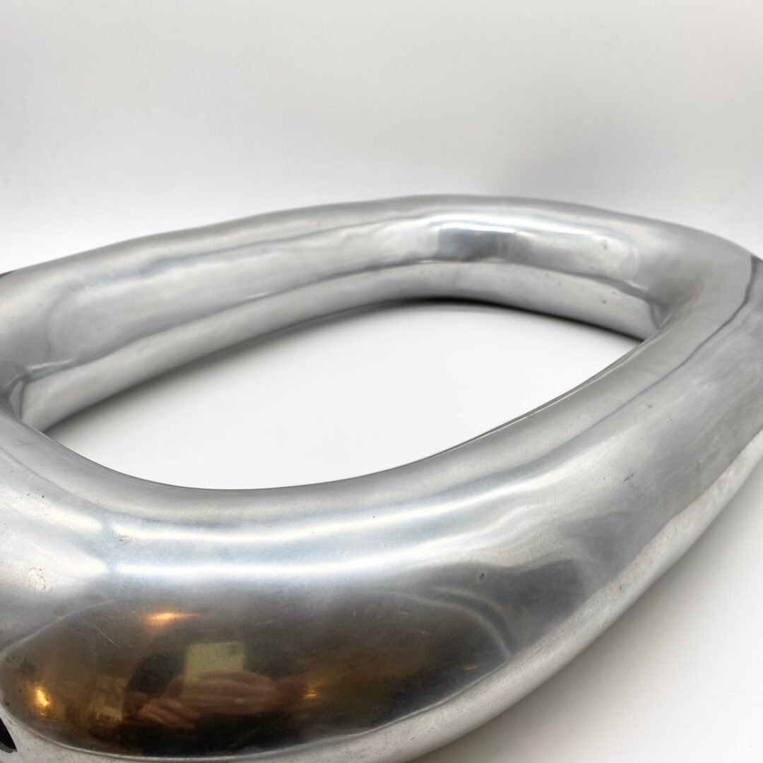BIG VASE “DONUTS” XXL / FONTE D’ALUMINIUM, 1970s – Image 10