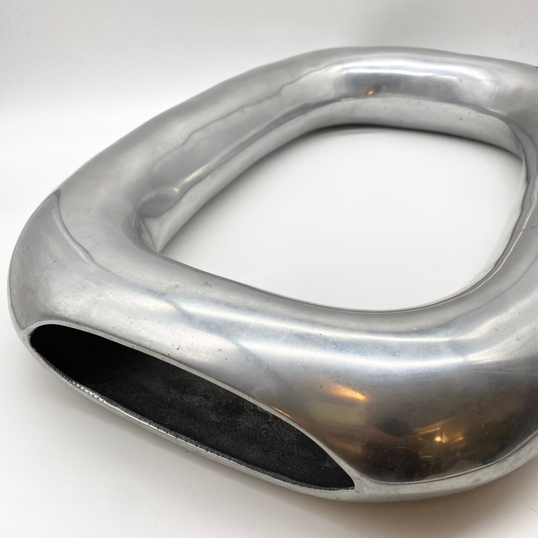 BIG VASE “DONUTS” XXL / FONTE D’ALUMINIUM, 1970s – Image 2