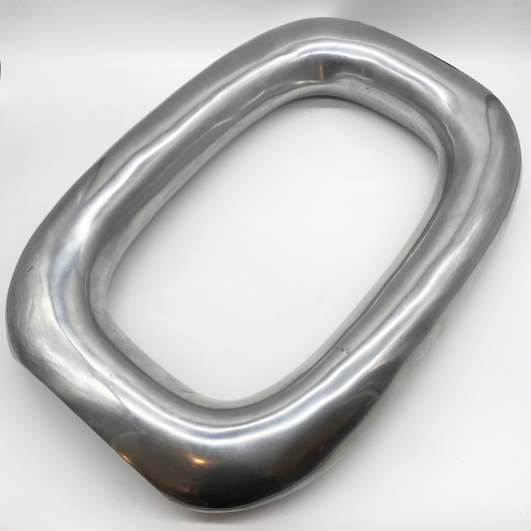 BIG VASE “DONUTS” XXL / FONTE D’ALUMINIUM, 1970s – Image 12
