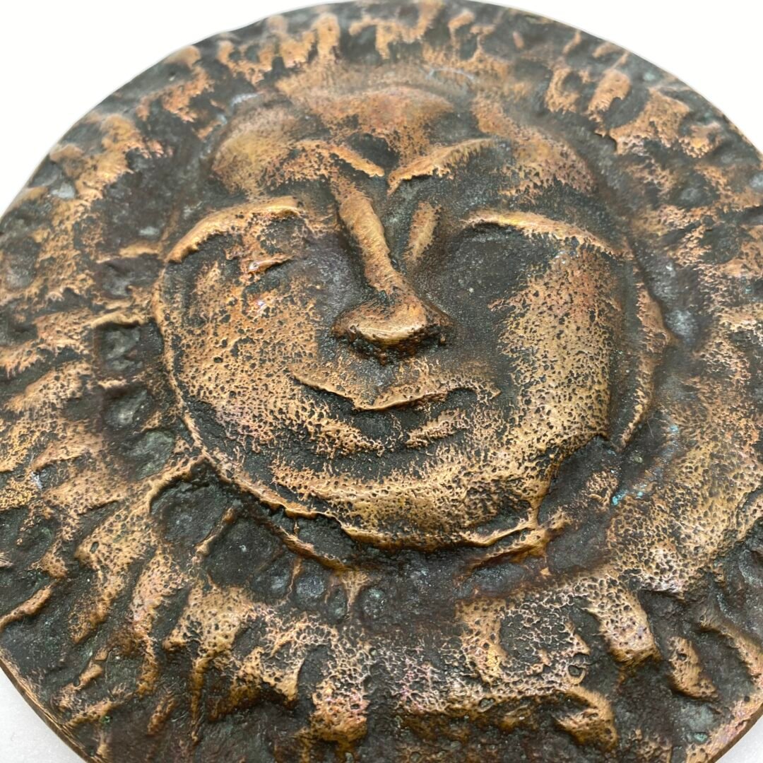 SOLEIL DE BRONZE 5 / SCULPTURE MURALE, 1950s – Image 2