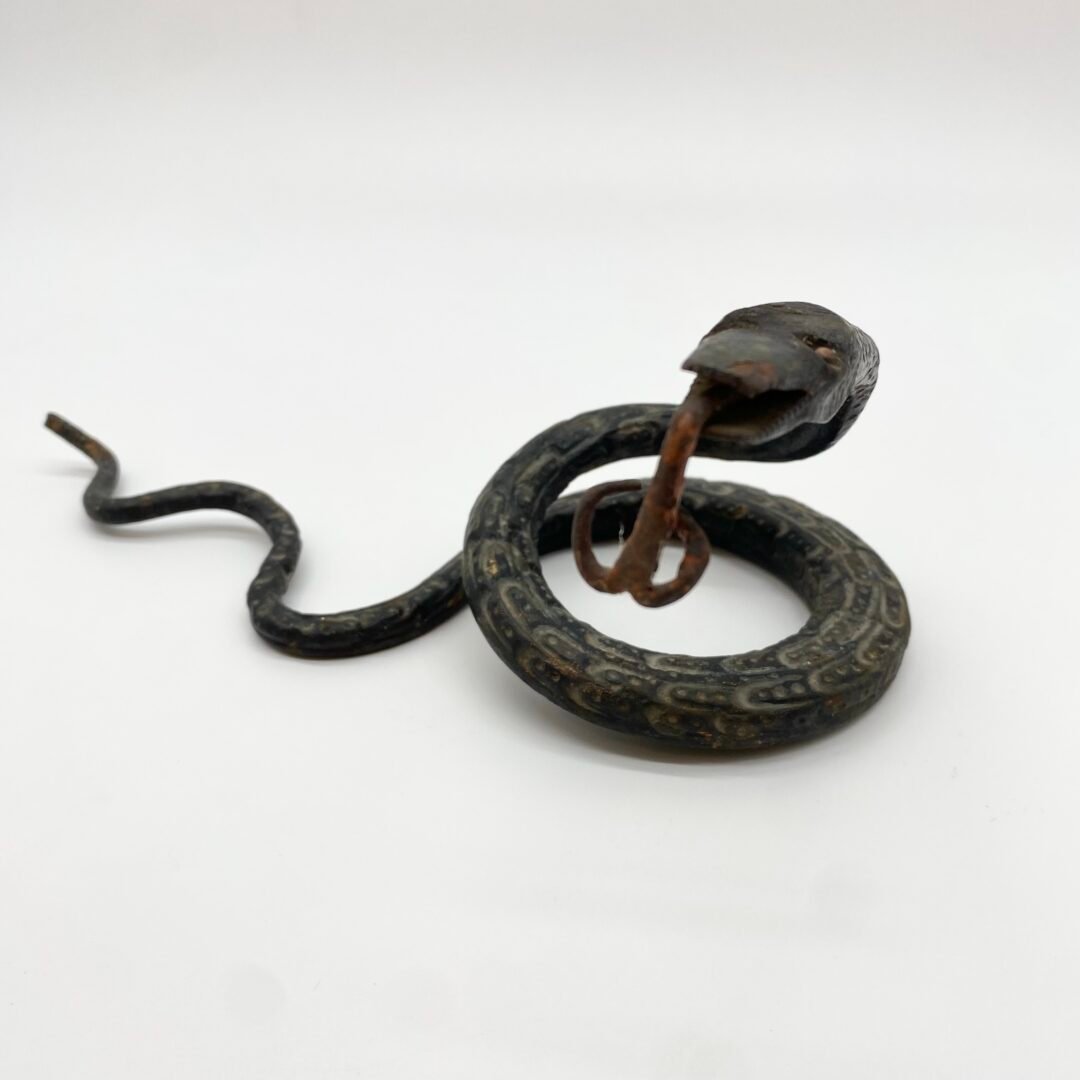 SCULPTURE SERPENT EN FER FORGÉ, 1950s – Image 5